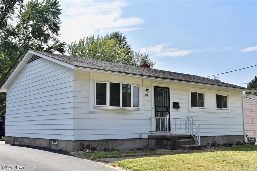 Prepare to be impressed by this meticulously maintained and beautifully updated ranch home.  You will be welcomed into a spacious living room with tons of natural sunlight. Gorgeous refinished hardwood floors throughout. Updated well equip eat-in kitchen with newer oak cabinets and modern backsplash. Three generously sized bedrooms and updated full bath. Full basement. Truly a must see.....