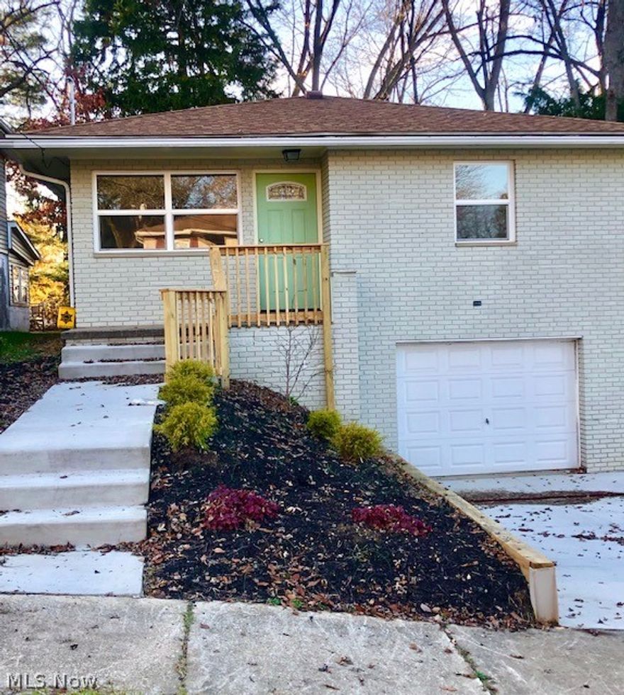 NEW PRICE! Treat yourself to this amazing 3-bedroom beauty!!This Raised Ranch has been brought to new life!!! Almost
entire home renovated to a "Like New" state! Starting with the new driveway, front steps and porch!!! ,
amazing flooring; updated bathroom; new windows, furnace and A/C; an amazing kitchen anyone will appreciate with all brand new
appliances and beautiful granite countertops!! . There is a nice rear deck and the attached garage with walk out basement that allows you to enter the home through the lower level that also has lots of room for endless possibilities!!. Super cute and fantastic curb appeal. This will not last!
Call today .