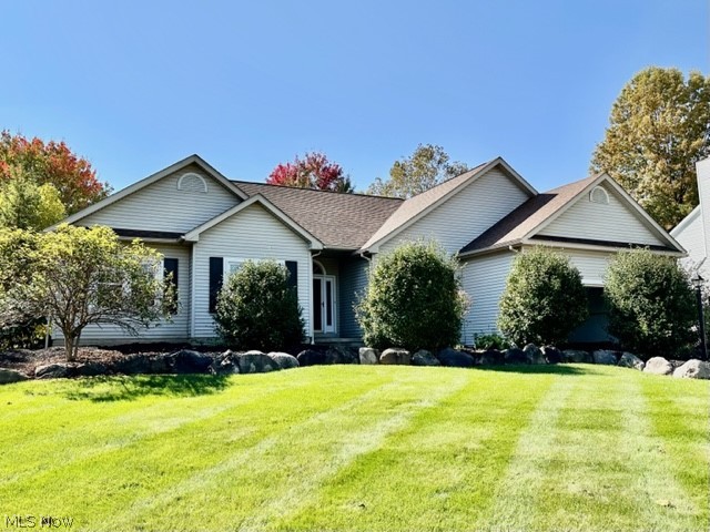 Stunning Hudson home available for rent! Desirable sprawling ranch layout. 3 bedrooms and 2 full baths, formal living and dining rooms, plus a spacious family room. First floor laundry. Open Floor plan with eat in kitchen leading out to your Huge private deck. Large finished basement. Home boasts soaring 9 foot ceilings and beautiful cherry cabinetry in kitchen. Family room has a gas fireplace and tray ceilings. Community offers a pool and tennis courts. This property has it all, A rare opportunity! No Smoking. Every adult occupant must fill in an online application for a Credit and Background Check. $50 app fee per person. Owner looking for either a 6 month lease OR an 18 month lease.