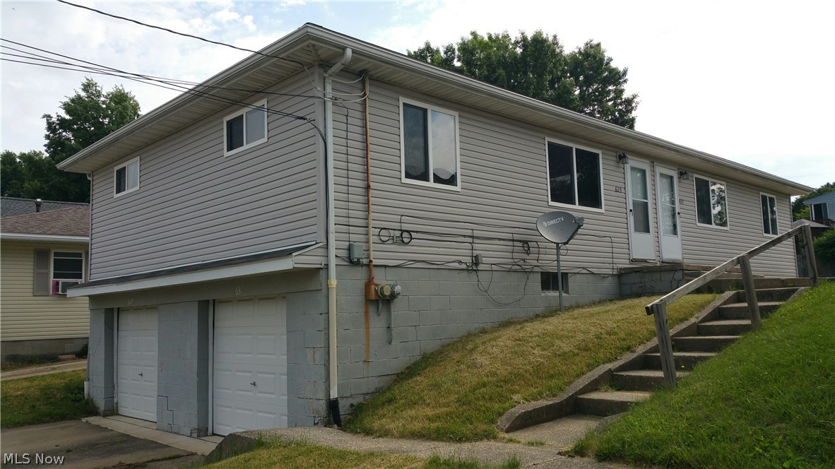 1456 Square Foot Ranch home multi family duplex with a full basement and 2 car attached garage. This 4 bedroom 2 full bath duplex has 2 bedrooms and 1 full bathroom per side. The home has a FULL basement. Both units are fully applianced. All Appliances stay. 629 - 631 Fulmer Ave is located in Ellet off of Triplett Blvd. Great for quick access to 224, Canton Road/ 91 and the central interchange 77/76/277 north and south. Close to Hatton Elementary school and Ellet High School. The hot water tanks to both units are newer. Dont miss out on this move in ready opportunity in this market. Call for a private showing today