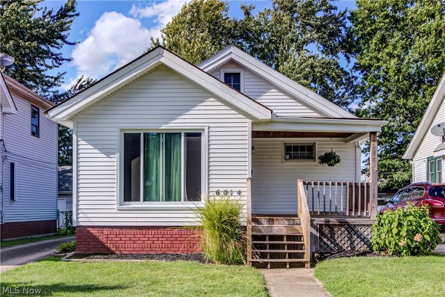Close to Pearl Rd. and everyday conveniences, this 2 bedroom, 1 bathroom ranch is a great value. Front porch was recently rebuilt and offers a quaint seating area. Inside, natural light fills the living room from the oversized windows and highlights the natural wood trim, doors and crown molding that flow through to the dining room. Bedrooms are good size. Laundry is in the unfinished basement that also has room for storage. Outdoors, there is a stamped concrete patio, newer two car garage and spacious backyard. Come see today!