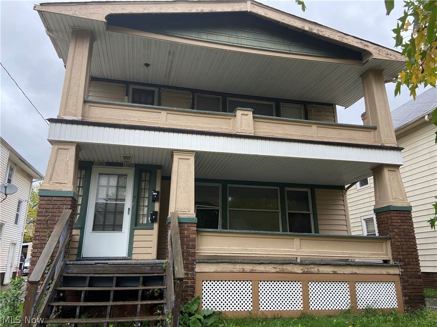 Don't judge a book by its cover! This unit has beautiful refinished hardwood floors, newer windows, and updated bathroom with walk-in tiled shower. This 2 bedroom and 1 bath down unit for rent is available for immediate occupancy. Laundry hook-up is available in the basement, must bring your own washer, and dryer. Gas range is provided. Minimum requirements to apply 600+ credit score, no evictions, and no felonies. NO pets and No smoking. private parking and front porch available for the down unit.**OPEN HOUSE November 19 at 11 AM Applications Provided.