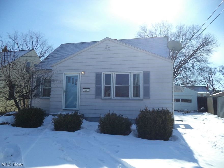 Beautiful 3 Bedroom. 1.5 Bath located in Youngstown!! Youngstown City School District. 1 car detached garage, fenced in yard, hardwood flooring throughout, finished attic, and spacious basement. Stove included. This will not last long MOVE IN READY! Monthly rent is $650.00 plus utilities. Full deposit and first months rent required. No pets or smoking permitted. MUST SEE!