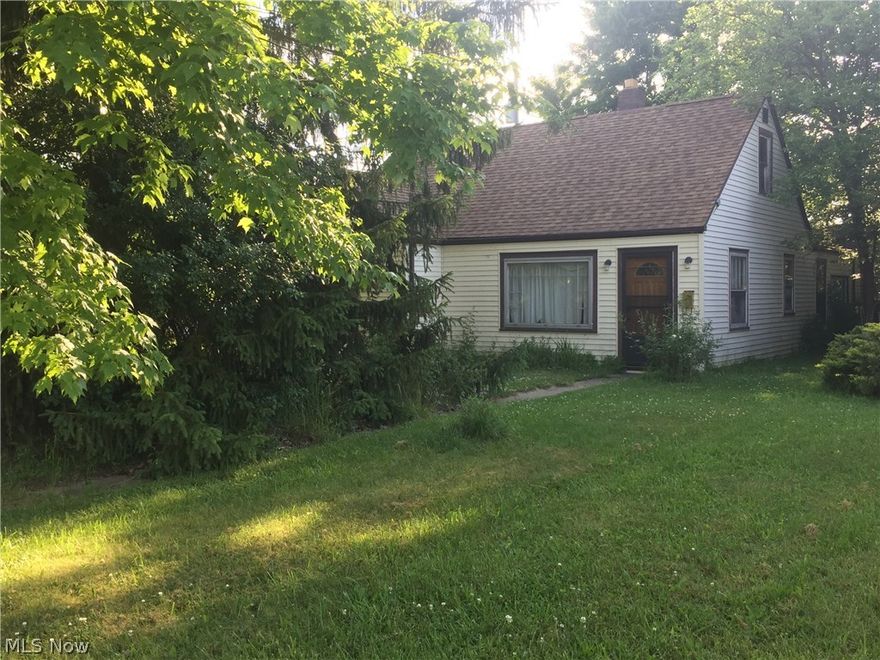 This home is a great buy! Located on a corner lot in the wickliffe circle area of Austintown this cape cod home features 3 bedrooms (2 down & 1 up). All kitchen appliances and washer & dryer stay. Needs some TLC, great opportunity, priced to sell! Home warranty included. Call today to schedule your private showing!