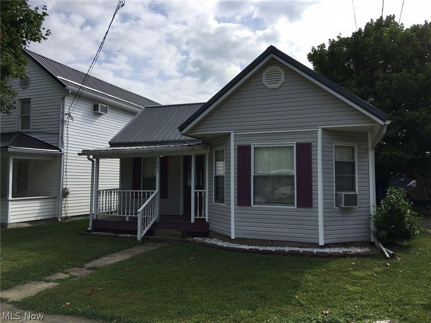 2 BR 1 BA home in Williamstown, WV.  Home has a nice flow with alley access/ single garage and a long lasting metal roof. Very well maintained.