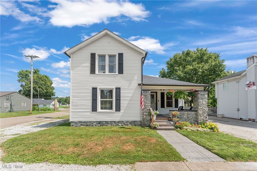 Welcome to 360 Locust, nestled in the heart of historic Canal Fulton. This beautifully renovated 3 bedroom/2 bathroom home offers modern comfort just steps from parks, restaurants, shopping, and more. Enjoy the charm of the area with the convenience of first-floor laundry and additional living space. The stunning new kitchen features custom cabinets, granite countertops, and updated finishes throughout. A brand-new 1.5-car garage provides extra storage and functionality, making this home a rare find in a prime location.