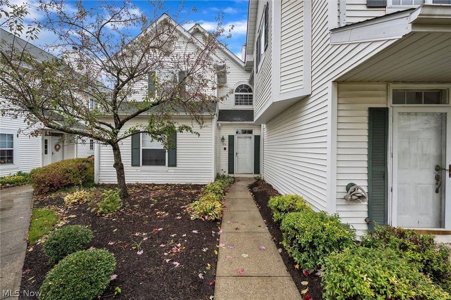 Location , location, location!  You don’t want to miss out on this 2 bedroom, 2 bath townhome with golf course and treed views!  The location gives lots of privacy in this carefree, low maintenance lifestyle in the desirable Vista Point Golf Community.  The heart of the home is the abundant kitchen with corian countertops, stainless steel appliances, hardwood cabinetry with pantry, tiled backsplash and a breakfast bar!.  The  eating area in the kitchen overlooks the deck with a beautiful golf course and treed views! Vaulted ceilings boast the open feeling throughout the kitchen and great room. 3-Sided gas fireplace lends to the ambiance. Vaulted and spacious Great Room is open to the dining room area and offers an abundance of natural sunlight with expansive windows again overlooking the golf course and trees.  The convenient split floor plan gives each of the two bedrooms a private wing of the home.  The master bedroom features vaulted ceilings, ensuite bath and a large walk-in closet