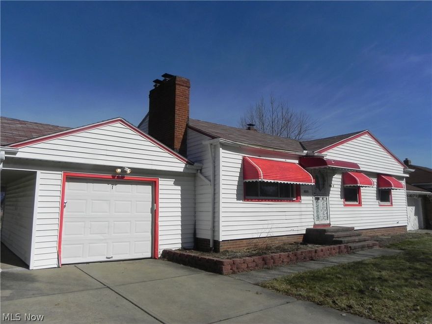 This 3-bedroom Ranch kitchen has eat-in area, partially finished basement with built-in fireplace. The property is located in a quiet neighborhood and is within minutes to local shops and highways. This is Fannie Mae Property. Ask how you can receive up to 3% towards closing costs and prepaids
