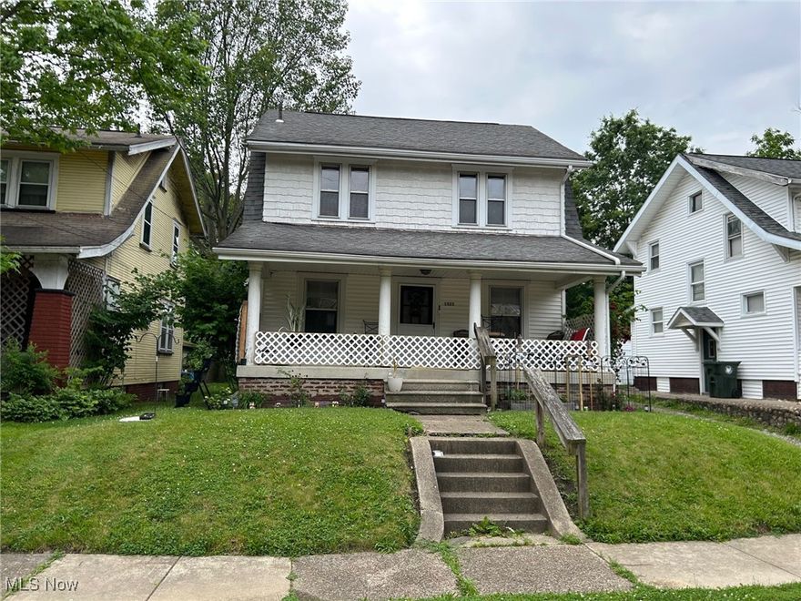 Two story colonial features 3 bedrooms, a first floor bathroom, detached 2 car garage and large front porch. To be sold as part of a 4 property package including 2732 Daleford NE, 1634 May Pl NE, 1327 Maple NE. Total price for package is $238,000. Annual gross income $27,840. All units are occupied month to month. All properties to be sold as-is. No showings before accepted contract.