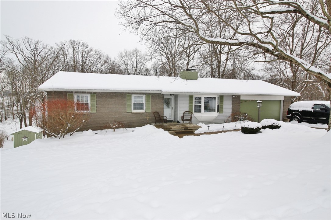 Beautiful Home in Skyline Subdivision offers 3 bedroom 2.5 baths, open airy living room with gas fireplace and large bay window. Eat in kitchen with oak cabinets, all appliances, with breakfast bar and french doors that open to back deck for panoramic countryside view. Lower level offers family room, office/workout space, laundry room, half bath and storage room.
Home is move in condition, with newer roof. Beautiful pool table to remain