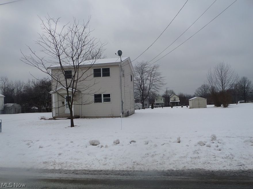 Rare opportunity to own a newer home on a large city lot! A spacious one hundred and fifty foot of frontage comes with this three bedroom colonial! Nice floor plan offers a living rm, formal dining room, laundry room area under the staircase, a half bath and large kitchen all on the first floor. Upstairs has 3 bedrooms all with closets and a full bath! The master bedroom has a full bath that also has an additional closet! Large back yard gives plenty of room for an above ground pool or build a garage! At this price the options are endless! There is a shed in the rear. Furnace is missing. Quick turn around time from the seller. Bank owned!