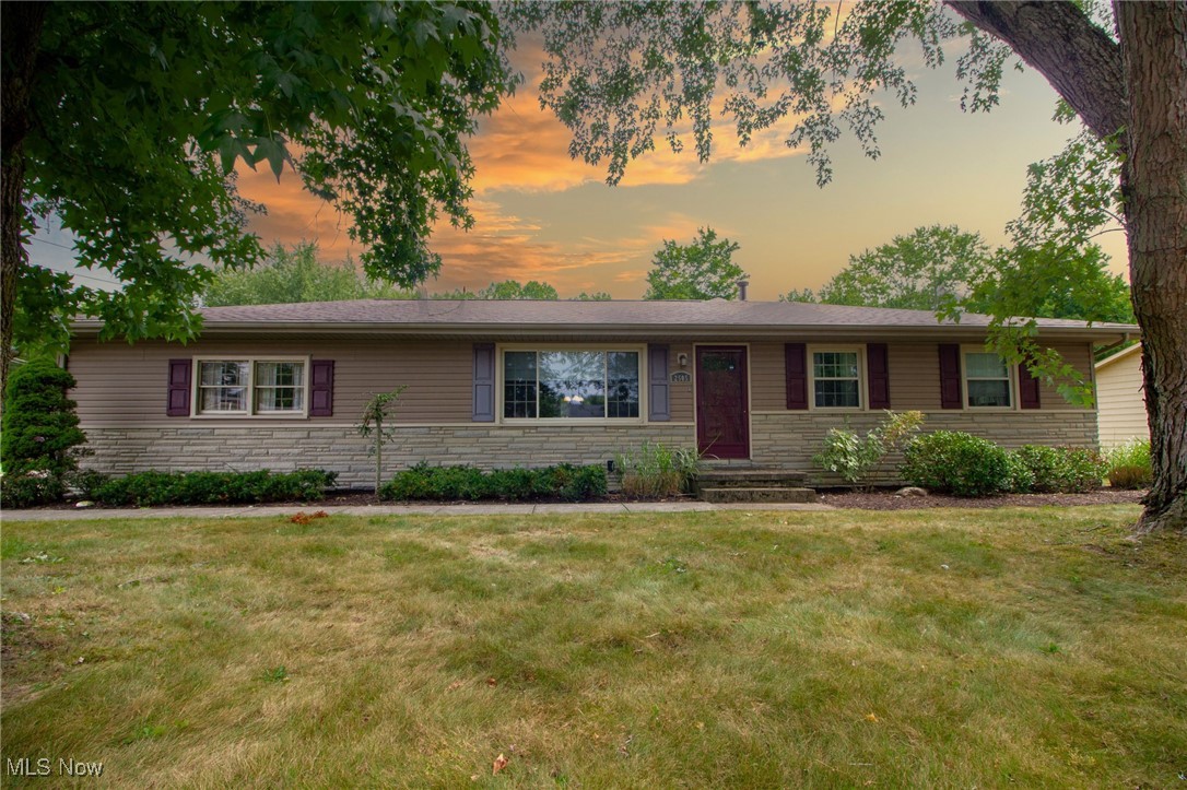 Welcome to 2505 Vollmer Dr – a beautifully updated ranch home tucked away on a desirable corner lot in a quiet cul-de-sac in Austintown, Ohio. This spacious and modern 4-bedroom, 2-bathroom residence offers the perfect blend of comfort, style, and functionality, making it truly move-in ready for its next lucky owner. Step inside to find a bright and welcoming layout, featuring a generously sized family room perfect for gatherings and relaxing evenings. The heart of the home is the stunning, updated kitchen — complete with sleek stainless steel appliances, an abundance of cabinetry, and stylish finishes that will delight any home chef. Whether you're cooking up a quick meal or entertaining guests, this kitchen is sure to impress. The primary suite is a true retreat, offering a large bedroom space, walk-in closet, and a private en-suite master bathroom. Three additional bedrooms provide plenty of room for family, guests, or a home office, all conveniently located on one level. Downstairs, a full basement offers endless potential — already clean and open, it's ready to be finished into the ultimate recreation area, gym, or additional living space tailored to your needs. Other highlights include a newer roof for peace of mind, an attached 2-car garage for convenience, and all kitchen appliances included in the sale. Sitting proudly on a well-manicured corner lot, the property offers a nice balance of privacy and curb appeal, all within the comfort of a cul-de-sac location. Located in the Austintown Local School District and just minutes from shopping, dining, and freeway access, 2505 Vollmer Dr is the perfect place to call home. Don’t miss your chance to own this beautifully maintained and thoughtfully updated ranch in one of Austintown’s most sought-after neighborhoods! Schedule your private showing today!