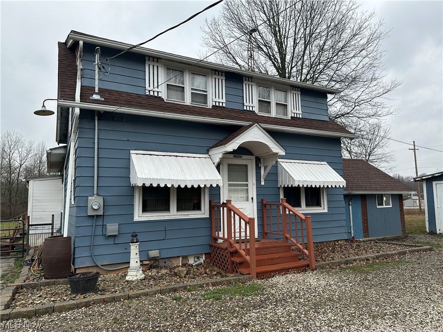 This Recently updated home, sitting on just shy of 3 acres in Alliance, is ready for new owners! While maintaining the original Bungalow charm, the current owners successfully brought this home back to life. New flooring was placed in the kitchen, bathroom, and mud room, while the original hardwood floors have been restored in other areas of the home. Upstairs you will find two nice sized bedrooms, with an endearing main floor bedroom, which is currently being used as an office. We can’t forget to mention the fruit trees and gardening boxes that are a great addition to the atmosphere of the home. You will be able to enjoy your own fresh fruits and vegetables in the late Summer/Fall. In the warmer months you can enjoy outdoor living or entertaining with plenty of space on the 2.89 acres that this home has to offer.”
