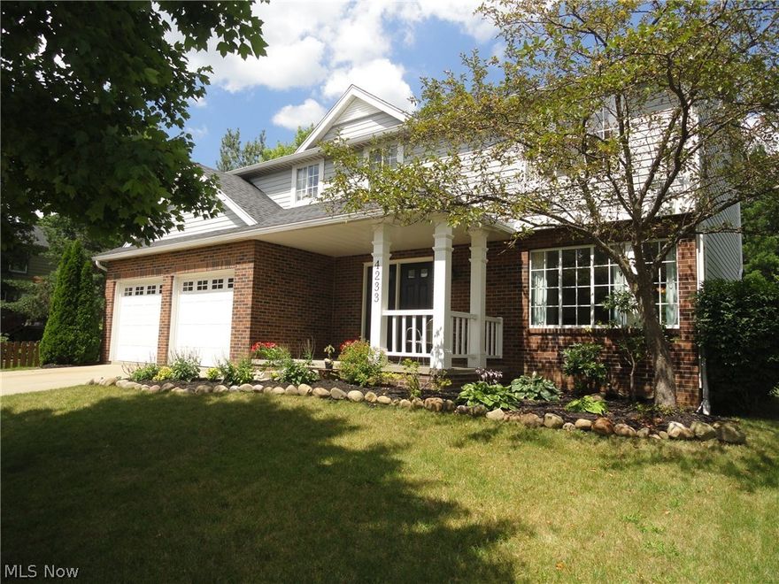 Fantastic 4 bedroom Colonial in desirable Partridge Highlands. Foyer entry to formal living and formal dining room. Eat in kitchen opens to family room with wood burning fireplace and sliders to large deck and semi private backyard. Finished lower level rec room plus additional room for 5th bedroom, office or workout room. Lots of natural light throughout with neutral decor. Updates include, 2017: New tile kitchen backsplash. 2015: new insulated garage doors, first floor laminate wood floors, brand new stainless steel kitchen appliances, and garbage disposal. Updated with fresh paint in many rooms. Newer furnace, AC, roof and hot water tank. Neighborhood has access to hike and bike trail and a community picnic area with playground at the east end of neighborhood accessed from Stockbridge Dr. 
Great home and location!