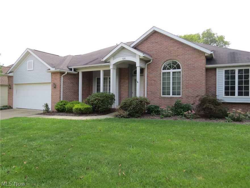 Beautiful large one owner ranch style home in the Meadows! Enjoy the carefree lifestyle with lawn mowing and snow removal included in the HOA of $60/mo. Inside you will love the floor plan, quality craftsmanship, large eat-in kitchen with lots of storage and counter space, first floor laundry, living room with gas fireplace, formal dining room and spacious master suite. The master bedroom includes a full bath with double sinks and a large walk-in closet. You will also enjoy the nice deck off the kitchen and the front porch is the perfect spot to watch Fourth of July fireworks! Ideal location to north end shopping, downtown Wooster and nearby walking paths.