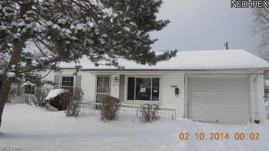 This is a Freddie Mac/Homesteps foreclosure property being sold as is. Freddie Mac has now implemented a new 20 day first look program for home owners to be able to purchase a property without competition from investors. Homebuyers can now choose one of the following three incentives on eligible homes. (1)An allowance up to $500 to homebuyers towards the purchase of a home warranty of their choice. It is the homebuyer's responsibility to identify and select the home warranty company and plan. (2) $500 Condo Cash towards standard condo association dues. (3) $500 towards flood insurance. See broker remarks or call agent for details.**Three bedroom ranch. Newer windows.  Large kitchen with eat-in arae. Single car attached garage. Close to major freeways, 480 and 271. Prequalification letter and/or proof of funds required with all offers.