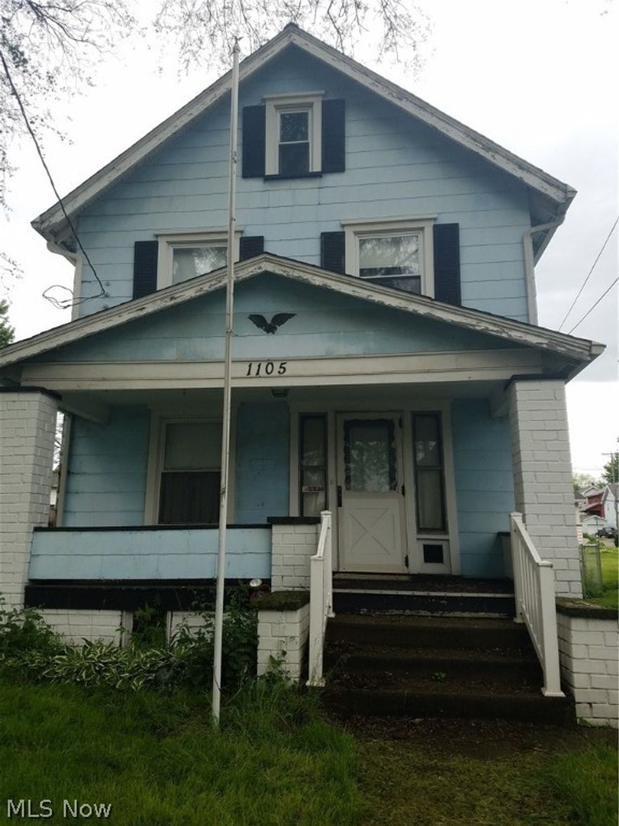 MOTIVATED SELLER!  BRING OFFERS!!  Attention Investors! Handyman Special! This could be your next summer project! This 3 bedroom colonial offers old world charm with natural woodwork throughout, high ceilings in living room, dining and kitchen. Three bedrooms on the second floor with large full bath. Workshop and laundry area in the basement for those who like to tinker. Fenced rear yard all within minutes of shopping and the expressway. Easy to show, sold as is.