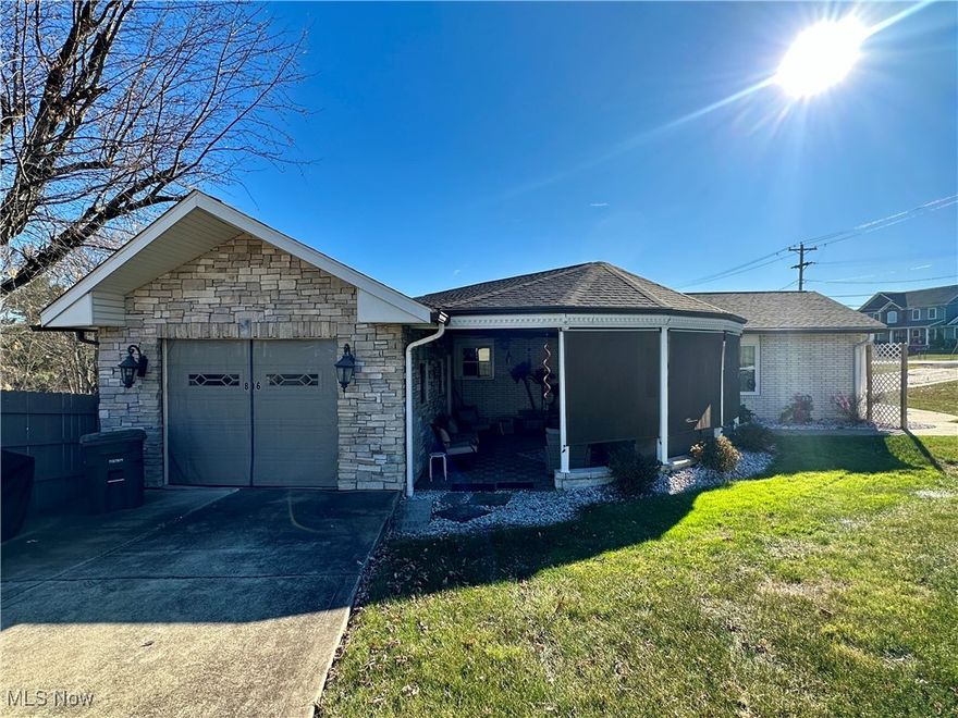 This ravishing corner-lot home is ready for its new owners! Featuring 3 bedrooms, 2.5 baths, and a wealth of fresh updates, including new 6-panel interior doors, trim, flooring, new entry doors and beautiful ceiling molding throughout. The spacious, fully furnished kitchen boasts sleek new quartz countertops, a stylish backsplash, gray cabinetry, and stainless-steel appliances (stove, dishwasher, garbage disposal). The master suite is a true retreat, with a walk-through closet that leads to the party garage, a luxurious bathroom with a tile shower and ceramic floors, plus tray ceilings and recessed lighting. Downstairs, the expansive recreation room with a gas fireplace provides the perfect space for entertaining. Recent updates include a new bladder tank, well pump (2019), air conditioner (2019), and a new shingle roof (2020), covering both the home and the attached garage space capable of encompassing 4 cars. All garages are heated, feature garage door openers, and even have new AC and heat—ideal for year-round comfort! Additional improvements include new windows, a remodeled main floor bathroom, and many other thoughtful touches throughout. Outside, you'll love relaxing on the large brick patio or hanging out under the covered porch. The new wood privacy fence (2021) and beautifully landscaped yard provide great curb appeal. Situated directly across from Cross Creek Elementary, this home offers the perfect combination of comfort, convenience, and style.