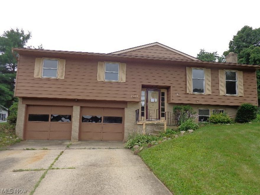 Case #:412-436108. HUD Homes are sold AS-IS. Ask agent for details and instructions to place a bid. This Bi-Level house has so much to enjoy. The living room, dining room, kitchen, 3 spacious bedrooms and 1 1/2 bathrooms complete the 1288 square feet of living space on the main floor. Go into the basement where there is 480 additional square feet of living space made up of a family room with fireplace, perfect for those chilly Ohio winters, a half bath and finished utility room. Refinish the wood floors in the living room and dining room, or keep them as they are for a more rustic feel. Go out the sliding glass door in the dining room onto the enclosed porch, perfect for enjoying the outdoors no matter the weather. From there you can go onto the open deck and the over 1/4 acre yard. Just imagine hosting those summer BBQs with family and friends. Some new flooring is needed along with other cosmetic repairs and updates, but it is worth it at this price. With a little TLC and your person