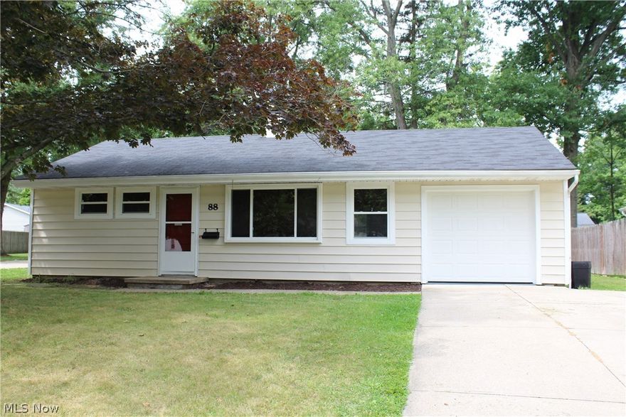 Why pay rent when your can afford this wonderful 2 bedroom, 1 bath refreshed home. It features a completely updated bathroom this summer, updated kitchen,and new carpeting. There is a spacious laundry and utility room off the kitchen.   In addition to these updates the home features the following updates as well:  Windows (2002), Roof (2000), Expanded Concrete drive (2006), 100 AMP Electrical service (2013), Furnace & A/C (2018), Garage and opener (2018

This is a rare find of a home in this price point. Don't miss out on your opportunity to own it.