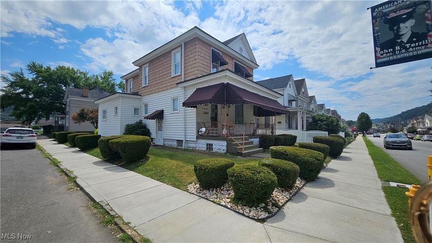 Meticulously maintained by it's owner since 1982, this spacious 3 bedroom, 2 full bath home is full of charm and comfort. Sitting proudly on a corner lot along a well-kept street, it features a welcoming covered front porch and a bright enclosed sunroom in the back- perfect for relaxing or entertaining. Inside, you'll find tons of living space featuring beautiful, original woodwork throughout, an extra room upstairs ideal for a home office or walk-in closet:) and all appliances included (newer and in great condition). Central air and gas furnace have been regularly serviced providing peace of mind.  The 1-car detached garage adds convenience, and pride of ownership shines throughout this move-in-ready gem. Call today to make your appointment to see for yourself, you're going to love this one!