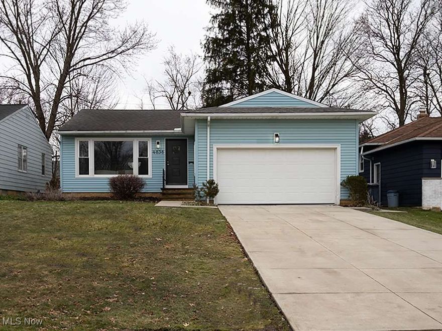 Welcome home to this beautifully updated ranch offering modern style, smart design, and effortless one-floor living! Step inside to a bright, inviting layout featuring durable LVP flooring throughout and an open flow that’s perfect for both everyday living and entertaining. This home has been thoughtfully refreshed from top to bottom and is truly move-in ready! The kitchen shines with clean, contemporary finishes and features beautiful quartz countertops, ample cabinetry, and a functional layout that opens seamlessly to the main living space—ideal for hosting or relaxing at home. The primary suite includes a private en-suite bath, offering comfort and privacy, while the additional living spaces are designed with flexibility and function in mind. Enjoy the convenience of first-floor laundry, making daily routines easy and efficient. The finished basement adds valuable additional living space, perfect for a rec room, home office, gym, or guest area, while still offering plenty of storage. With quality updates throughout and a low-maintenance design, this home delivers both style and peace of mind. A true turnkey opportunity with modern updates and timeless appeal—don’t miss your chance to own this beautiful ranch! Book your private showing today!!!