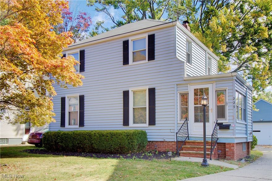 Nestled in a lakeside Euclid neighborhood, this charming two-story Colonial is a picture of cozy character and potential! Step inside and you are greeted with gentle transitions, plenty of natural light, and warmth of classic details. Interior has been updated over time including remodeled kitchen and bathrooms with granite counters. A fireplace to boot for cozy evenings.  Take your your today!