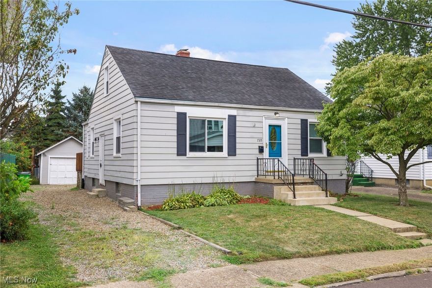 Charming Bungalow in the heart of Massillon! Updates include New Window Nation Windows in 2022 with a 15 Year Transferrable Warranty, New Chimney Cap, Garbage Disposal, Bluetooth Bathroom Vent, Ceiling Fans and Light Fixtures all in 2021, a Remodeled Full Bathroom and Tile Flooring in the Kitchen and Dining Room in 2020 and a New Roof in 2014. The Main Level has a Bright Living Room and 2 Bedrooms with Natural Hardwood Flooring, a Full Bath and Open Kitchen and Dining Room with a Sliding Glass Door onto the Deck. The Second Level has a Large Bedroom with extra Closet and Storage Space. The full-size basement has a Recreation Area, Laundry Room and additional Storage. The Backyard is Pet-Friendly with a Partial Fence, Deck, Brick Paver Patio and Garden Area. The Oversized 1 Car Garage has Electric and a Wood Burning Fireplace. Please call today for your private showing!