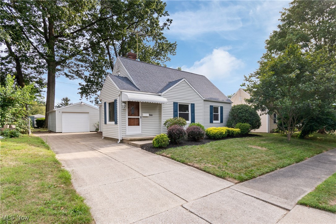 Welcome to this charming and beautifully updated Cape Cod home at 266 E Catawba Ave in Akron! This move-in-ready 3-bedroom, 1-bath residence seamlessly blends classic appeal with modern finishes, offering a comfortable and stylish living experience. Step inside and be greeted by a fresh, open atmosphere with brand-new luxury vinyl plank (LVP) flooring that flows throughout kitchen/dining areas, complemented by new plush carpeting in the bedrooms/ living room. The entire home has been refreshed with a neutral, inviting coat of paint, making it a perfect canvas for your personal style. The heart of the home is the stunning, brand-new kitchen, featuring sleek white shaker cabinets and a tasteful backsplash that will inspire your inner chef. The full bathroom has been thoughtfully updated with new tile, adding a touch of modern elegance. Enjoy your morning coffee or relax in the evenings in the delightful screened-in porch, which offers a perfect indoor-outdoor space without the worry of bugs. The partially fenced-in backyard provides a private area for outdoor activities and entertaining. The home also includes a partially finished basement, offering flexible space that can be used as a family room, home office, or recreation room. Additional features include a convenient basement shower and a 1-car detached garage for parking and extra storage. Peace of mind comes with a new roof installed in 2022. Located with easy access to I-77, this home is a commuter's dream, putting you just minutes away from shopping, dining, and all the amenities Akron has to offer. This is a must-see property that won't last long!