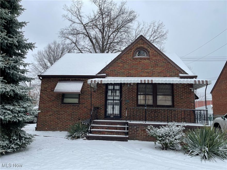 This charming brick Cape Cod home features three bedrooms and one and a half baths, offering classic appeal with modern comfort. The timeless brick exterior provides durability and curb appeal, while the cozy interior boasts a traditional layout with newer carpeting floors, abundant natural light, and inviting living spaces. The first floor includes a spacious living room, a well-equipped kitchen, and two comfortable bedrooms, perfect for flexible living arrangements. Upstairs, a large third bedroom or bonus space offers privacy and versatility. The full bath is located on the first floor, and the half bath is in the basement.

Outside, enjoy a well-maintained fenced yard, ideal for outdoor gatherings or gardening. Nestled in a desirable neighborhood, this home is close to schools, parks, shopping, and dining, making it perfect for first-time buyers, downsizers, or investors. Move-in ready with potential for personal touches—don't miss this classic Cape Cod!