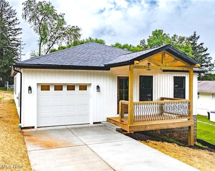 Brand New Farmhouse-Style Ranch in Vienna! Welcome to your dream home! This stunning New Construction Ranch combines timeless farmhouse charm with luxurious modern finishes — all nestled on a quiet dead-end street in the heart of the highly desirable City of Vienna. Spacious Bedrooms & 2 Baths – including a Jack & Jill bathroom with a tub/shower combo. Primary Suite–Spa-like XL walk-in shower, dual vanities, and plenty of space to relax and unwind. Gourmet Kitchen is a true showstopper with Calacatta quartz countertops, a large center island, Frigidaire Gallery appliances, built-in wall oven, and stylish finishes throughout. Open Floor Plan with soaring cathedral ceilings in the kitchen and living room area. Cozy fireplace creates the perfect spot for gatherings. Outdoor Living in the sizeable back yard plus enjoy coffee on your covered front porch or host summer BBQs on your covered rear deck. Convenient main floor Laundry Room – Strategically placed for ease and flow as well as a separate utility room. Prime Location – Just minutes from schools, shopping, dining, and parks. Don't miss your chance to own this beautifully crafted, move-in-ready home in one of Vienna’s most coveted neighborhoods. Whether you're starting out or settling down, this ranch has it all! Schedule your private showing today — your brand new home awaits!