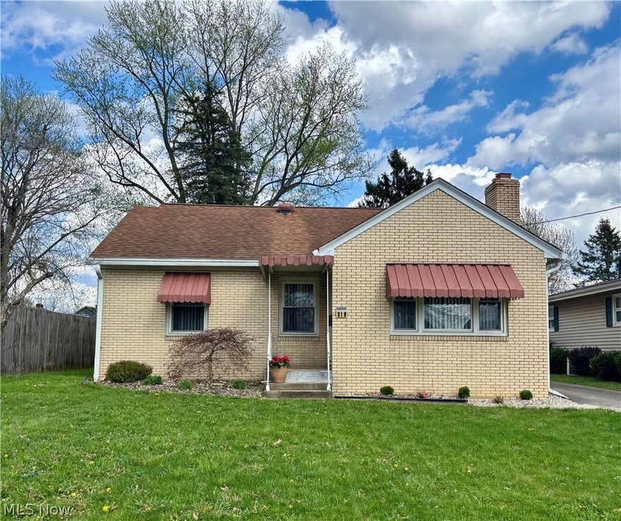 With nearly 1,800 square feet of living space plus a partially finished basement, this lovely brick Cape Cod is the perfect place to call home, offering comfort and flexibility at every turn. The main level features a spacious living room with fireplace, eat-in kitchen, family room with fireplace, two bedrooms, laundry room and a full bath. A quick peek under the carpet reveals original hardwood flooring. The second level provides two additional bedrooms and a convenient half-bath. The basement focuses on a finished rec room, kitchen area, full bathroom, glass block windows and plenty of storage space. Important updates include: HVAC (2021), H2O tank, replacement windows and a concrete driveway. The two-car attached garage offers ample room for vehicles, tools and additional storage, while the private backyard is the ideal spot to host gatherings, unwind and enjoy every season. If you've been searching for a house that combines comfortable indoor living, enjoyable outdoor space and a convenient location close to everything you need, this is it!