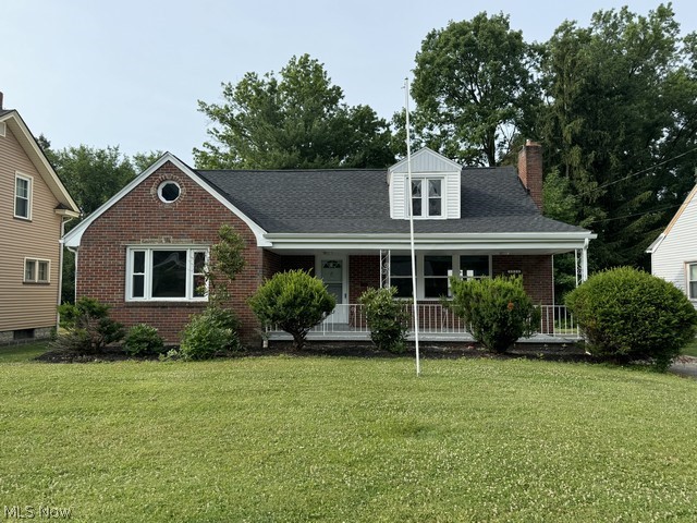 Three bedroom cape cod, completely renovated. Large living room with fireplace, kitchen with new cabinets and granite counter top, new garbage disposal, microwave, stove and dishwasher. Two bedrooms on first floor. Both baths updated. All new light fixtures, flooring, paint , front window, HVAC, entry doors. Front porch, and rear deck , one car detached garage new door and opener. Nice sized lot, close to shopping and dining.
