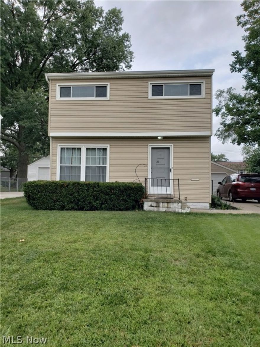 This house should be on your list! Nice open floor plan with all new carpet and fresh paint in 2018. Siding, windows, roof, sliding door from dining area to a deck  for warm weather entertaining, and HW tank in 2013. Remodeled kitchen with newer cabinets, ceramic tile back splash, stainless steel appliances 2013, and new dishwasher 2018. Remodeled bath 2018, and a recreation room that adds another 238 square feet of living space! Back yard is completely fenced and the garage has an additional storage area with new service door. Conveniently located near shopping and schools, this home is a must see and is move- in ready.