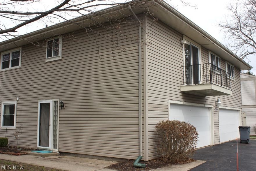 Wonderful 2 bedroom condo overlooking Prestwick Golf Course* One level end unit (on second floor)* Fully applianced kitchen- range, refrigerator, dishwasher, disposal & stack washer & dryer* New carpet except kitchen & bath* Balcony off of great room with view of golf course* Access to one car garage from inside condo* Extra storage in garage* Ceiling fans* Patio* HOA $182.95/mo. includes community inground pool, snow & trash removal, landscaping, exterior maintenance, assoc. insurance, property management* Freshly painted with neutral décor* Convenient location* Immediate possession upon close* Great opportunity to own*