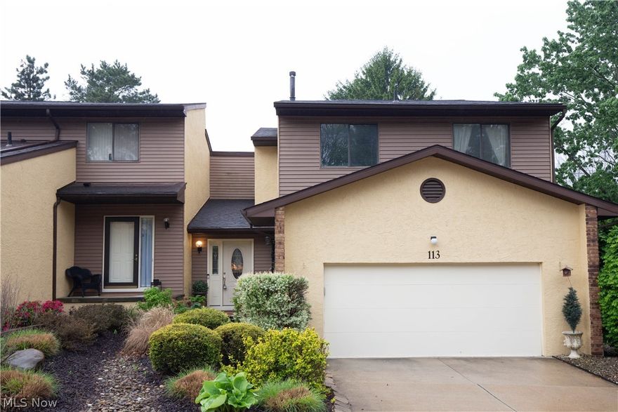 Welcome to 113 Olsen Spur in beautiful Munroe Falls, Ohio. This stunning 2,600 square foot condominium offers an elegant and spacious design with three bedrooms and three full baths, plus an additional half bath. Step inside to soaring high ceilings and a beautifully appointed kitchen, perfect for the home chef, with a spacious dining room that’s ideal for entertaining. The downstairs is a true retreat, featuring a cozy family room, a second kitchen, a bedroom, a full bath, and a dedicated workout space. Nestled in a serene neighborhood, this condo is just minutes from the vibrant amenities of Munroe Falls and Stow, offering a perfect blend of peaceful living. This serene neighborhood offers a perfect balance of tranquility and convenience, with close proximity to local shops, dining, and outdoor activities. Don’t miss this rare opportunity, schedule your showing today