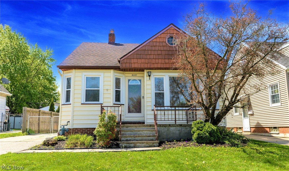 **Fabulous Updated Home In Parma W/Over 1,800 Square Feet Of Living Space Features 3 Bedrms, 2 FULL Bathrms & FINISHED Basement! *Detached Garage *Gated Privacy FENCED IN BACK YARD Is Wonderful For Family Cookouts And Convenient For Any Dog Owners *BRAND NEW CARPET Installed 2022 --> In Two First Floor Bdrms & Large Basement Recreation Rm! *Upgraded Blinds Throughout *Main Living Rm W/Hardwood Floors & Ceiling Fan *You'll Love The FULLY APPLIANCED Eat In Kitchen Which Boasts NEW Stainless Steel Stove, Microwave, Refrigerator AND Dishwasher- All W/In 2 Yrs., MODERN White Fresh Cabinets W/White SUBWAY TILE Backsplash And NEW Added Extra White Cabinets W/BUTCHER BLOCK Countertop + Custom PANTRY!! *Full 1st Floor Bathroom REMODELED W/New White SUBWAY TILE Shower Surround, Luxury Flooring & Grey/White Color Scheme *First Floor Bdrms W/Ceiling Fans *Upstairs Is The Master Suite Set Back For A More Private Feel W/Closet & Side Storage Space *The Lower Level Offers A HUGE Recreation Rm For Ga