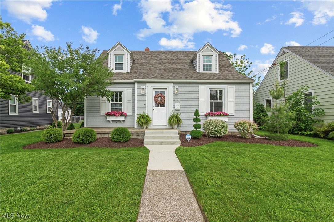 $30K PRICE CUT! Stylish design, upscale finishes, and a spacious layout - this fully renovated 1,800+ SF home is an absolute must-see! The exterior makes a fabulous first impression with all new siding (2023), new windows and roof on house (2023), new concrete driveway (2024), and landscaping (2023)! The moment you step inside you'll appreciate the high quality finishes, upscale lighting and hardware, and engineered hardwood flooring (2023). Two living areas, with the inviting living room with accent wall (2025) and huge rear family room. The fully renovated kitchen (2023) features new cabinetry, quartz countertops, and high-end stainless appliances. All 3 bedrooms offer new carpet (2023), including the sprawling second floor primary bedroom. The stylish bathroom offers a new glass shower door and vanity (2023), and custom penny tile floor (2025). Additional features include a 2-car garage, sprawling deck, fenced-in yard, newer HWT (2023), and large basement. Realtor owned.