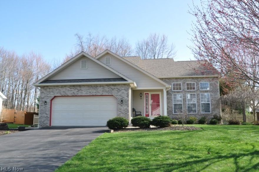 Fabulous 2 story w/vaulted great room w/gas fireplace, gorgeous windows w/remote blinds, open-airy floor plan 1st floor master suite w/Jacuzzi tub & separate shower, 1st floor laundry, 2 spacious bedrooms upstairs w/walk-in closets, huge loft could be potential 4th bedroom. Wonderful finished basement w/game room & abundant storage. Exceptional landscaping w/brick patios, gazebo & pond. Must see!