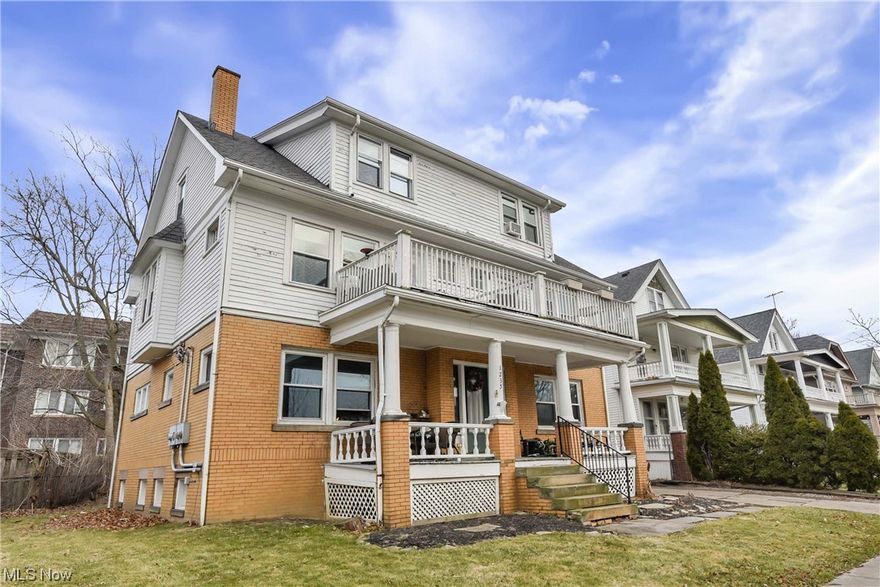 Hard-to-find LEGAL Lakewood 3-family property (2/2/2) just steps away from Clifton Blvd. Amazing income producing property. Same owner since 2014. Well maintained. Tons of charm and character throughout. Large front AND rear porches. UNIQUE floor plan consisting of one first floor unit with 2 bedrooms, 1 bath, kitchen, formal dining room and living room.  Upstairs are TWO townhome style units with each first floor having a living room, dining room and kitchen.   Second floor are two bedrooms and a full bath.  Nice storage throughout.   All units have been updated since purchased.  Roof approx 4 years old and one hot water tank just replaced.  All units separately metered for gas and electric.   Landlord pays water, sewer, trash and internet.  Tenant pays electric, cable and gas.  All leases just renewed for 12 mos.  Great Lakewood location !!