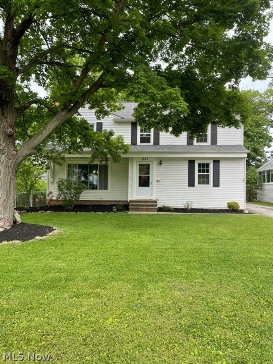 Beautiful 4 bedroom 1.5 bath colonial in Lyndhurst. This home is well maintained and move in ready with many recent updates which include newer windows, roof, refinished hardwood floors and newer hot water tank. The living room has gleaming hardwood floors along with a fireplace. There are granite counter tops in the kitchen and all the stainless steel appliance stay! There is a rec room with fireplace in the partially finished basement rounding out this gem! Show and sell!!