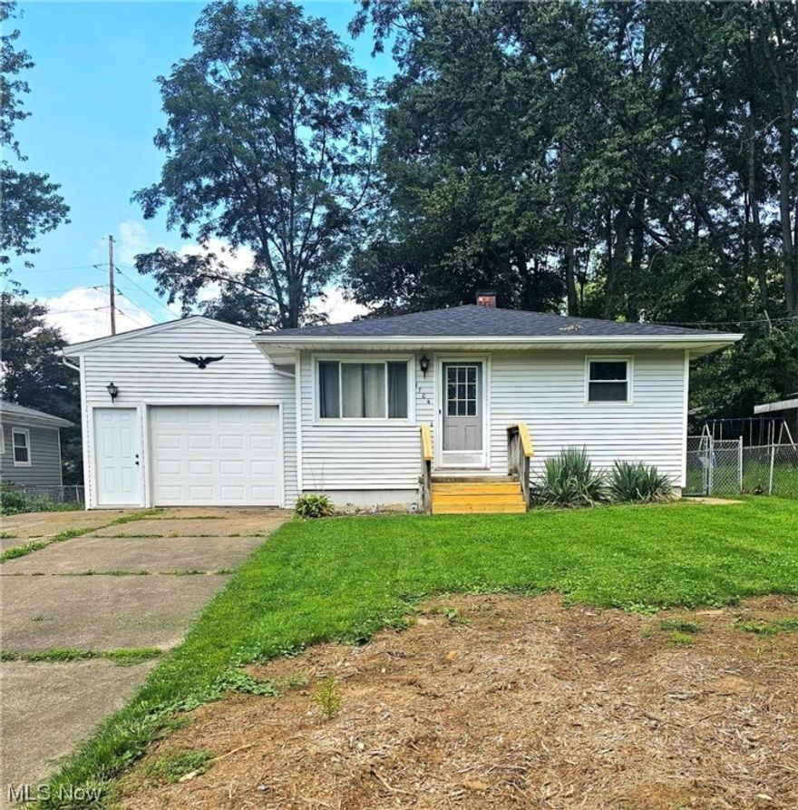 New to the market is this wonderful ranch home featuring a two car garage, partially finished basement and a fenced in yard!! The finished space in the lower level gives you a total of 1,080 sqft! This is such a great home with tons of mechanical updates and some cosmetics as well! Updates from 2016-present include, furnace, AC, electrical, roof, misc. plumbing, tree removal, hot water tank, misc. paint, commode, living room drywall, living room ceiling and living room carpet!! This fantastic little house is just waiting on it's new owner to put their own personal touch on things!! Schedule your showing today!