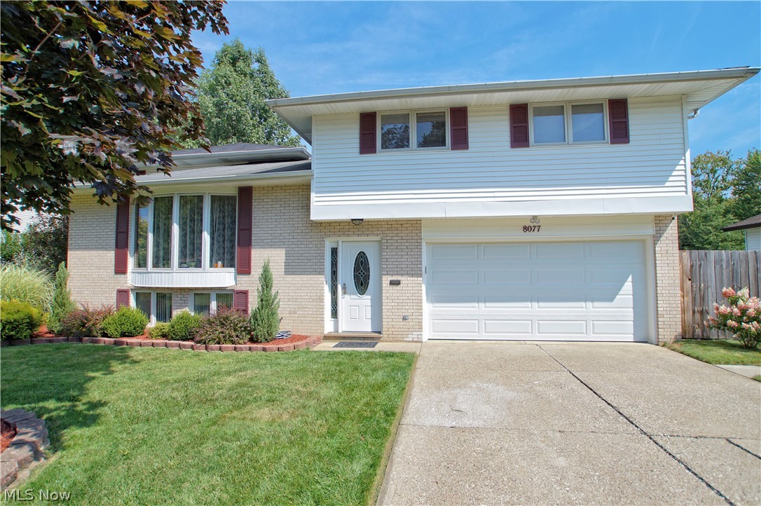 You will absolutely fall in love with this 5 bedroom 3 1/2 bath split level. This expansive split level is perfect for the large family or you need room to watch your family grow! This unique design offers separation from the master bedroom and the 3 other bedrooms, not normally found in split levels. Many options for the 5th bedroom, which has it's own full bath, walk in closet & separate entrance. Perfect for in home office or in laws! The kitchen is large, open & will be perfect for entertaining! The dinning room & great room blend together in a perfect harmony! The lower levels offers the perfect finished recreation area. The backyard is fully fenced in and offers a beautiful patio area! This home is perfect for family & entertaining!
