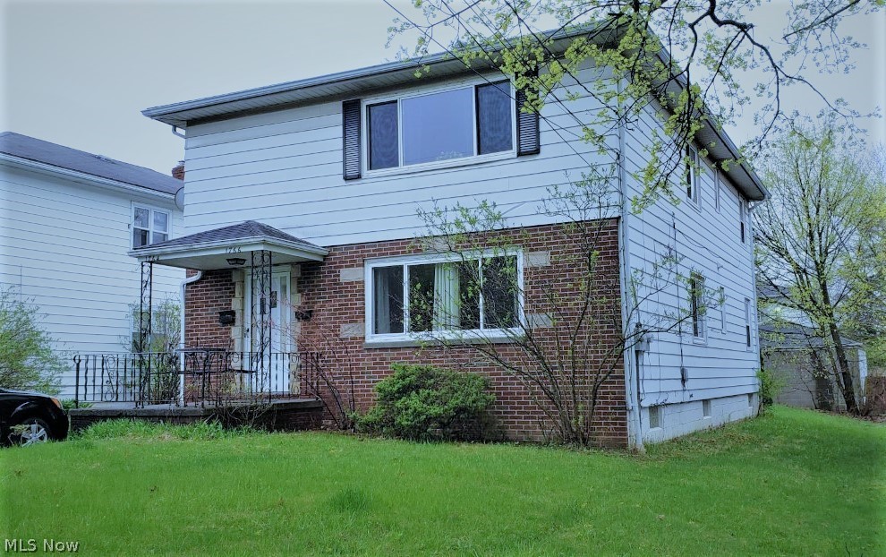 Well-maintained duplex in West Akron. Convenient to shopping, library, schools, public parks. Consistent rental stream with both units occupied by long-term tenants. Tenants pay ALL utilities. Monthly rental income of $1125. Each unit has two bedrooms, living room, dining room, bath, and eat-in kitchen. Hardwood floors. Some appliances included - details upon request after showing, if interested. Separate basement areas, meters, electric panels. This has been a consistent income stream for the current owners. 24 hour notice required for showings.