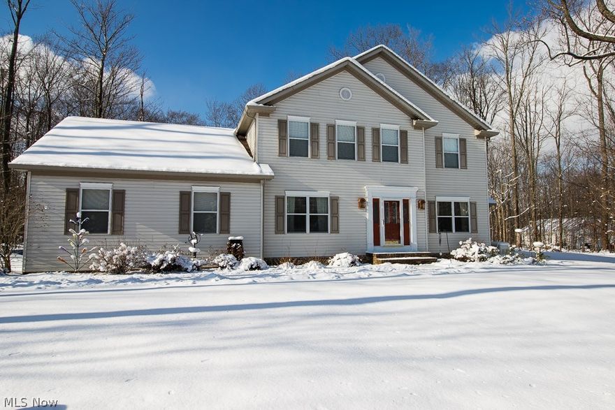 This is Country Living at its best. Just minutes away from the city to great places like the newly built Coffee Shop, and Grocery store. This Spacious Colonial was built by "Better Builders" in 1996 and sits on 1.5 Acres. This home offers a spacious kitchen with Canned Lighting and  breakfast bar that overlooks the family room along with  separate dinette. Enclosed porch is also located off the family room. Upstairs boasts a Master Bedroom with large Master Bathroom that includes double sinks and two large walk in closets.  Two additional Bedrooms upstairs share a Jack and Jill Bath.  Finished Basement includes Recreation room with Beautiful Fireplace, and a Large Workshop area.  A home Warranty is also being offered for your piece of mind. The roof was replaced in 2016 and was a Total Tear offand includes new gutter, soffits and skylight. All this Plus home comes with a Whole House Generator.