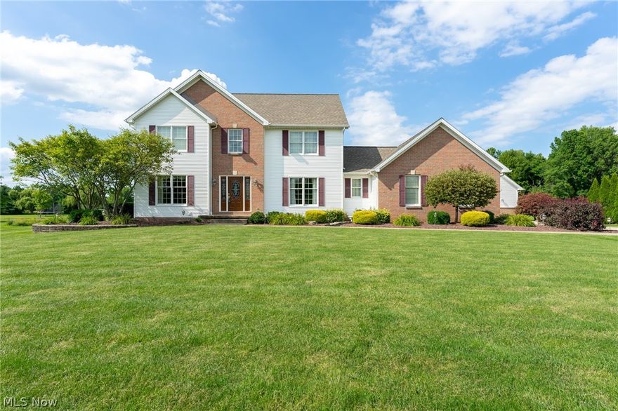 What a privilege it is to present this home to you.  The curb appeal will grab your attention. This well manicured home and lawn shines.  Let's go take a look inside. Pulling in the drive you will notice the nice cement drive which was updated from blacktop.  Walking to the newer front door you will notice the beautiful landscaping.  As we step inside the 2 story foyer you will immediately love the care this home has been given.  The kitchen features tile flooring, ample cupboard space including a pantry and an island.  Perfect for the family gatherings as the kitchen is open to the family room with new carpet and gas fireplace.  There is also a formal dining room and living room.  You will love the first floor laundry room too.  Doors in the kitchen lead out to the deck.  Upstairs we will find 4 bedrooms, the master includes a master bath, the other 3 bedrooms are all nice size with large closets.  Downstairs is the perfect place for the kids to entertain their friends, play games and