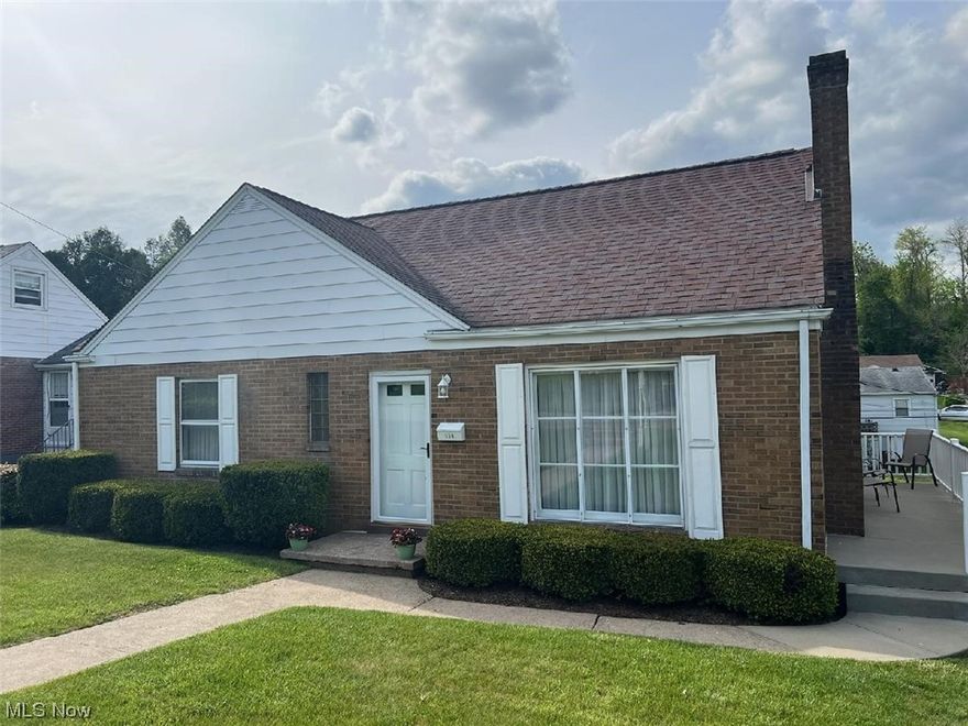 Back on the market as the buyers financing fell through.Welcome to this charming brick home boasting 4 spacious bedrooms and one bath close to all amenities. This well cared for home has new carpeting throughout, new vinyl wood flooring in the kitchen, and has been freshly painted.  As you enter, you are greeted by the warmth of natural light streaming through the large picture window.  The brick fireplace and wood mantle add character to the spacious living room. Enjoy your family meals in the lovely dining room. The eat-in kitchen features beautiful custom-built Amish cabinets. From the kitchen, you can move to the large side porch for a relaxing moment.  The 2 bedrooms on the first floor are large, both with sizable closets to accommodate your clothing.  Upstairs, the 2 bedrooms are expansive and includes a walk-in cedar closet.  The one car garage is accessed through the rear basement.  The large, flat backyard is ideal for a children’s play area, for enjoying family, and for hosting friends.  Don’t miss your opportunity to own this beautiful, move-in ready home.