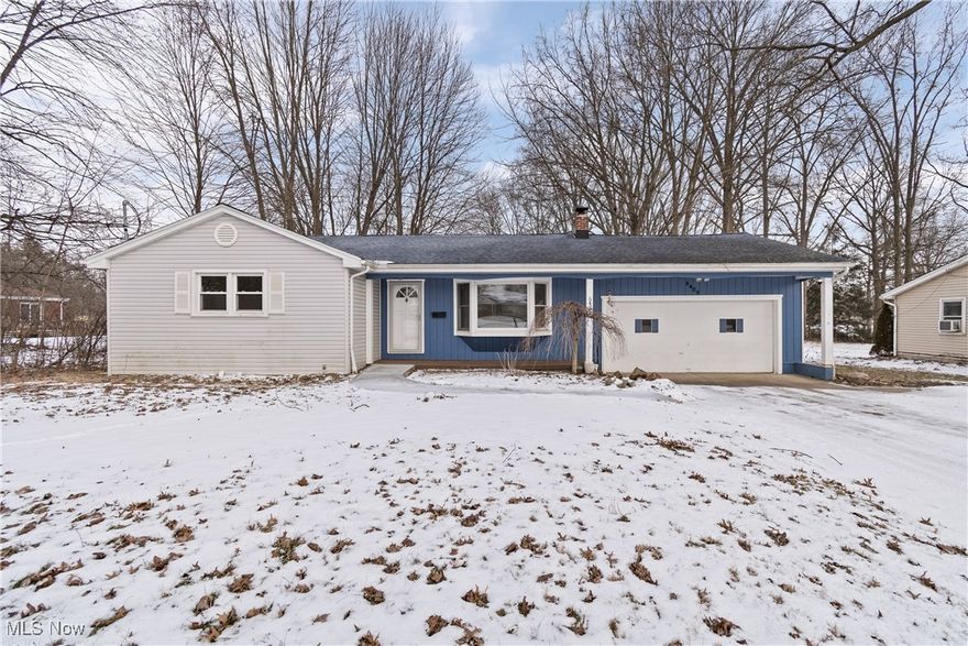 Welcome to 5425 Sheridan! Enjoy first floor living in this move-in ready ranch home with 3-bedrooms and 1.5-baths in Boardman Township. Freshly painted with beautiful wood floors throughout. The open floor plan includes a large living room with a nice bay window inviting in loads of natural light.  There is an additional great room featuring a gorgeus brick fireplace leading to the large deck overlooking the spacious back yard which is perfect for entertaining.  The yard includes a fire pit as well as a shed for plenty of extra storage. 

The eat-in kitchen includes a dinette area and nice appliances. The partially finished basement offers flexibility to be used as a home office, rec room, or media room.  Don't miss this great new listing!