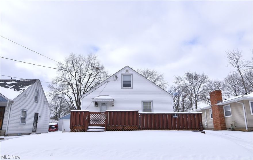 Located in Ellet Schools this 2-bedroom, 1.5-bathroom home offers plenty of space and is conveniently located close to shopping and the highway. There are new appliances in the kitchen and the furnace and AC were replaced last year.  The second level could be finished off into a third bedroom or home office. There is a two-car detached garage that offers extra storage, and a nice sized deck on the front of the house. This home is ready to welcome you with your finishing touches! Call today to set up your showing!