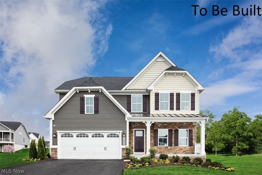 Maintenance free lifestyle in Stark County's #1 rated golf community. To Be Built. Photos for representation only.